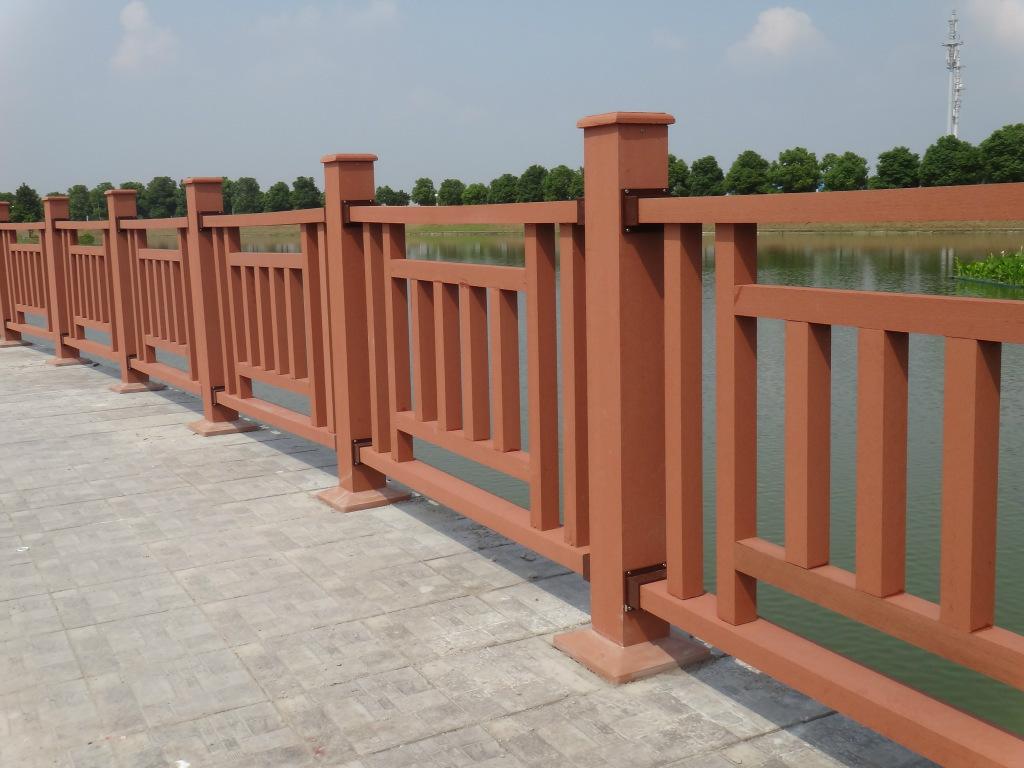 Spots scéniques Balustrade WPC Balustrade composite en bois et plastique pour balustrade de jardin