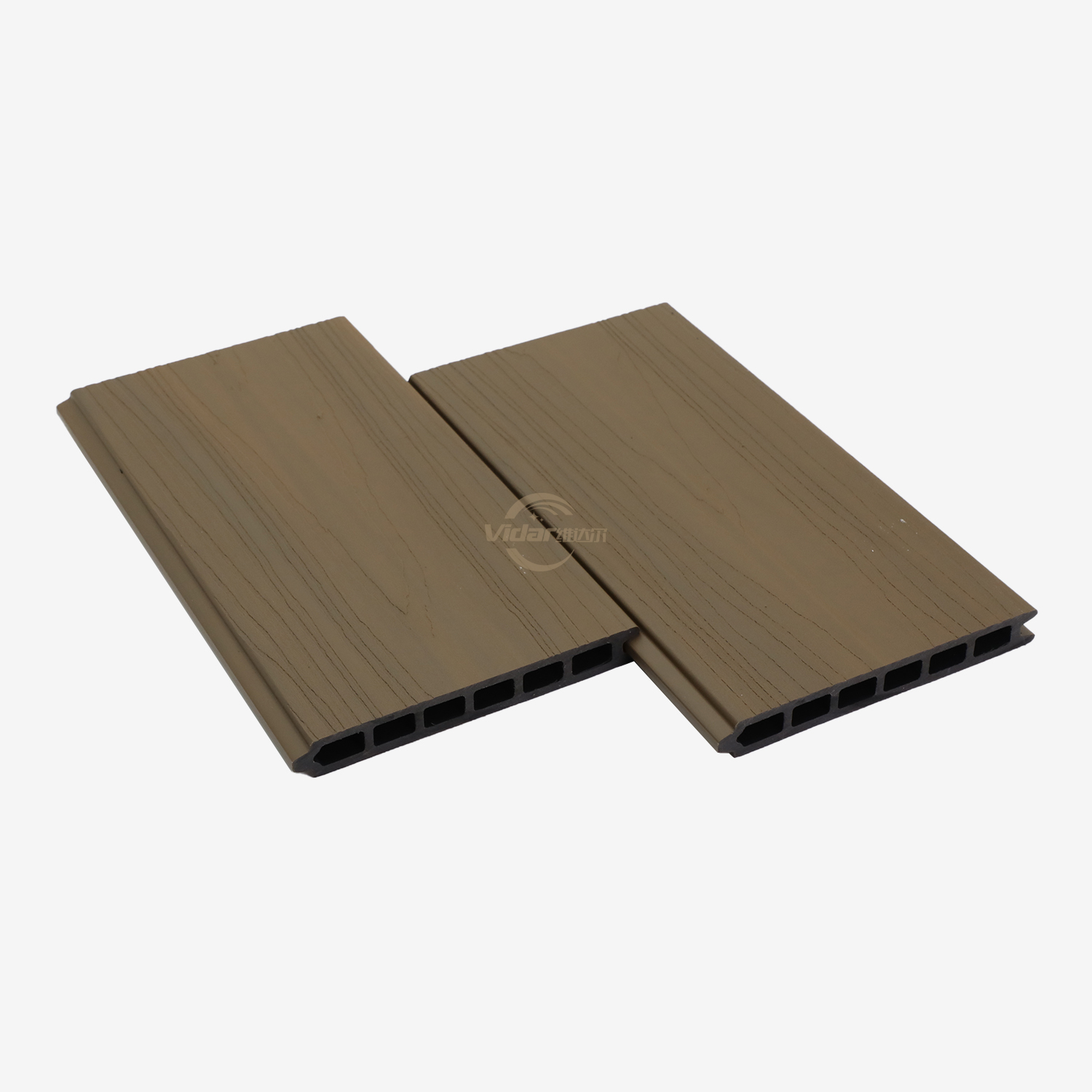  Panneau de clôture WPC co-extrudé composite bois-plastique creux 160x20mm uniquement