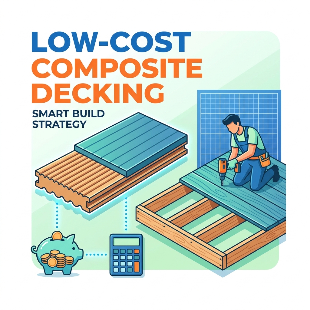 Comment construire une terrasse en composite à faible coût